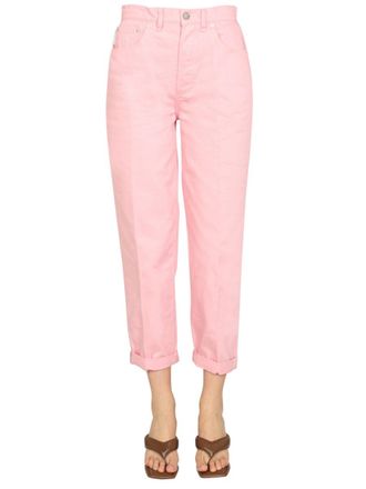 Boyish Jeans Cotton Trousers - Pink
