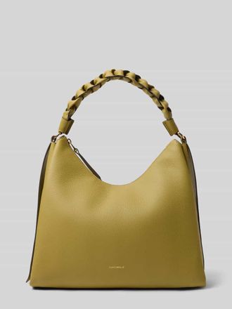 Coccinelle Handtasche mit Label-Detail Modell BOHEME in Oliv, Größe 1