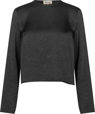 Baum Und Pferdgarten Zwarte Miza Blouse voor Vrouwen - Dames - Blouses - Zwart - S - Overhemden