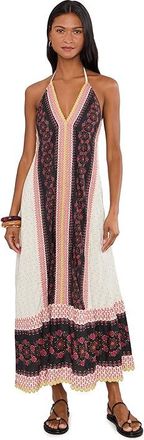 Free People Cubana Maxi Womens Dress Ivory Combo : LG (Womens 12-14), Cotton