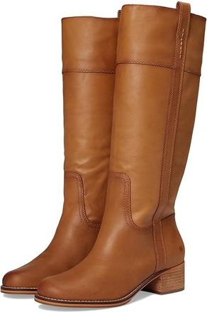 Lucky Brand Hybiscus Wide Calf Womens Boots Butter Cream : 6.5 M, Leather