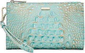 Brahmin Daisy Clutch Womens Handbags Waterfall