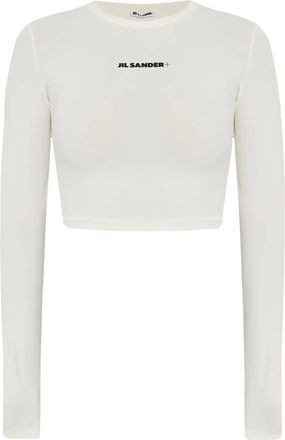 Jil Sander Top bikini con stampa - Bianco