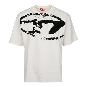 Diesel T-Boxt N14 T-shirt - male - Diesel - T-Shirts - White - L - Tops