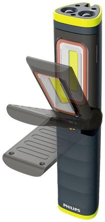 Philips Xperion 6000 Uv Pilar L&aacute;mpara De Trabajo Gris Amarillo