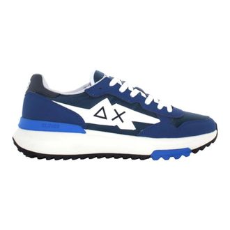 Sun 68 Heren, Schoenen, Blauw, Maat: 43 EU Leer
