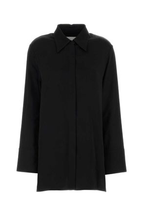 Jil Sander Black Regular Solid Shirt