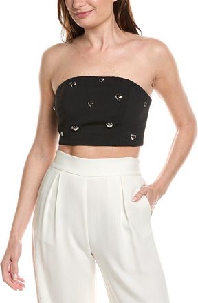 Milly Sharlee Heart Applique Tube Top