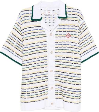 Casablanca Tuck Stitch Shirt