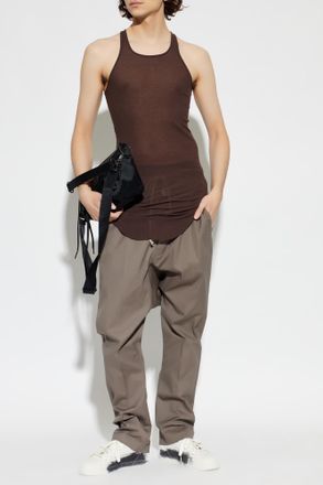 Rick Owens Straight-leg Trousers, Mens, Grey