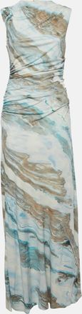 Anna Quan Anna Quan Multicolour Agate Print Jersey Juniper Dress