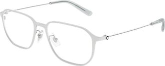 Montblanc 1R5C5Jr 0A - unisex - Brillen - Grijs - 55 MM - Accessoires