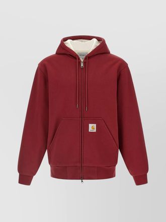 Carhartt Work in Progress hooded sweatshirt featuring kangaroo pocket