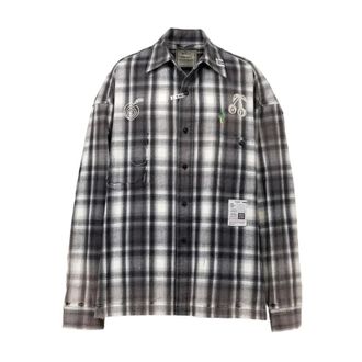 Miharayasuhiro Mihara Yasuhiro, Heren, Overhemden, Veelkleurig, Maat: XS Katoen