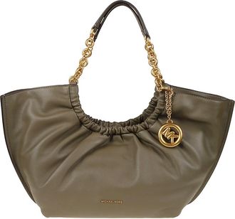 Michael Kors Kleine Indie Tote Bag - Dames - Shoppers - Groen - ONE Size - Tassen