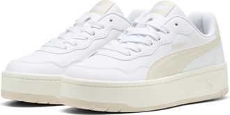 Puma Court Lally Skye Shoes Code 400368-01 White Womens, White Beige, 6.5 UK