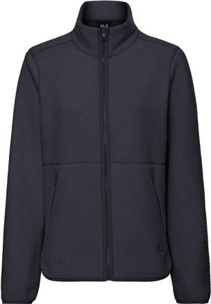 Jack Wolfskin Lite Curl Fullzip Fleecejacke f&uuml;r Damen | grau