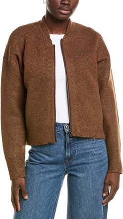 Michael Stars Lidia Cropped Bomber Jacket