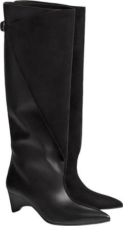Generic Womens Patent Leather Knee High Boots Platform Thin Heel Long Shoes