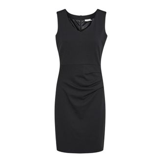 Kaffe Abito Sara Midnight Marine Drappeggiato - - Dresses - Donna - Nero - XL