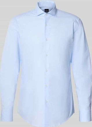 HUGO BOSS Slim Fit Freizeithemd aus reiner Baumwolle in Bleu, Gr&ouml;&szlig;e 38