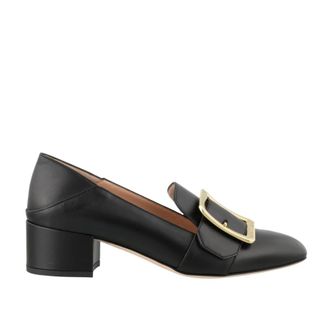 Bally Ladies Janelle Black Calf Leather Pumps, Brand Size 36 (US Size 5.5)
