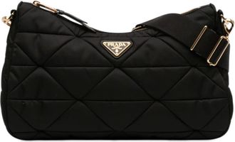 Prada Pre-owned Prada Large Padded Re Nylon Crossbody Ladies LIB42NMD07MKNI6X