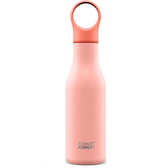 Joseph Joseph Joseph Joseph Loop Bottiglia isolata sotto vuoto daria da viaggio 500 ml (17 fl. oz) - Corallo