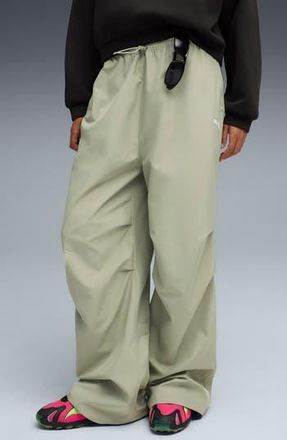 Puma Essential Parachute Pants in Lux Army at Nordstrom Rack, Size Small
