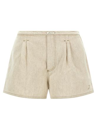 Jacquemus Beige Le Short De-Nimes Amelo Shorts