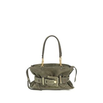 Balmain Bicolor Calf Leather Bos Taurus Womens Handbag