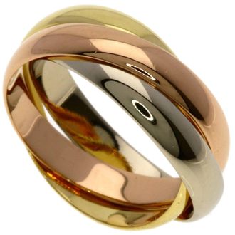 Cartier Trinity Yellow Gold (18K) Pink Gold (18K) White Gold (18K) Band Ring (Pre-Owned)