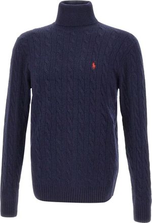 Polo Ralph Lauren Classics Turtleneck - Heren - Coltruien - Blauw - L - Wol - Truien & Vesten