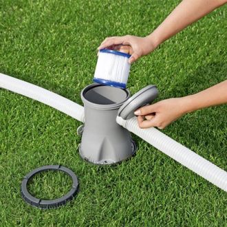 Bestway Pack 2 Filtros De Agua Tipo I Bestway 8x9 Cm Para Depuradora De Cartucho De 1.249 Litros/hora