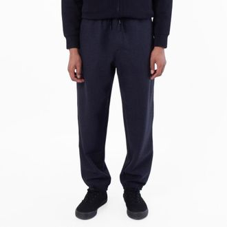 Emporio Armani Jacquard Logo Lyocell-Blend Jersey Joggers, Size XX-Large