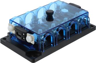 OEM Caja De Fusibles Automotriz De 4 Piezas Y 4 V&iacute;as, Color Negro, Uso Automotriz Multiprop&oacute;sito