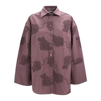 Rotate Rotate Birger Christensen, Dames, Blouses & Shirts, Veelkleurig, Maat: 2XS Katoen