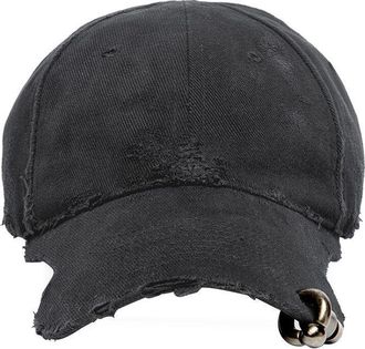 Balenciaga Heavy Piercing Cap Black Faded 744299410B21071