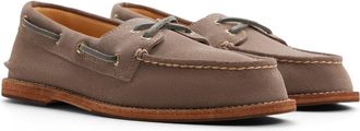 Sperry Top-Sider The Gold Cup Prescott Authentic Original Boat Shoe in Grey at Nordstrom, Size 11.5