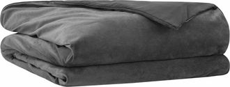 vidaXL Manta Con Peso Gris Antracita 135 X 200 Cm 10 Kg Vidaxl