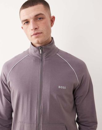 HUGO BOSS BOSS - Bodywear Mix & Match - Giacca da casa color lavanda-Viola