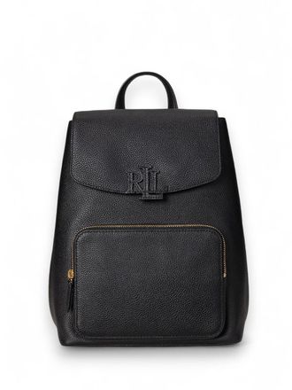 Ralph Lauren Cameryn Medium Pebbled Leather Backpack