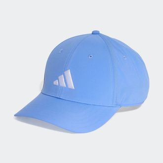 adidas Baseball Cap ADIDAS PERFORMANCE BBCAP LT NL, Damen, blau (blau fusion, wei&szlig;), Obermaterial: 100% Polyester, Caps Baseball Cap, vorzugeformter Schirm, 