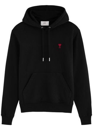 パーカー・フーディ Ami Men's Matiusi Hoodie Black USW224-747-001 AMI Paris Hoodie Black | END. (US)
