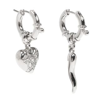 Vivienne Westwood Della Oorbellen - Dames - Oorbellen - Wit - ONE Size - Accessoires
