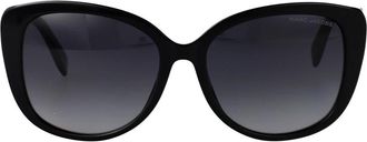 Marc Jacobs Stijlvolle zonnebril voor een zonnige dag - Dames - Zonnebrillen - Zwart - 57 MM - Accessoires