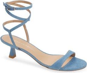 Stuart Weitzman Nudist Wrap Sandal in Washed at Nordstrom Rack, Size 10.5