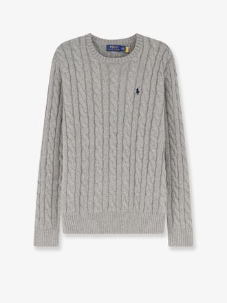 Ralph Lauren Maglia in cotone con lavorazione a trecce - POLO RALPH LAUREN - gender_Man