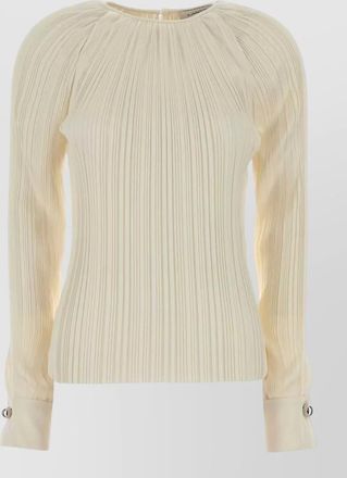 Lanvin satin blouse