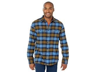 The North Face Arroyo Flannel Shirt Mens Clothing Aviator Navy Medium Icon Plaid 2 : MD, Cotton/Flannel